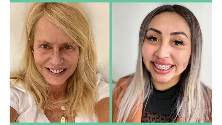 Cecilia Bolocco y Naya Fácil.