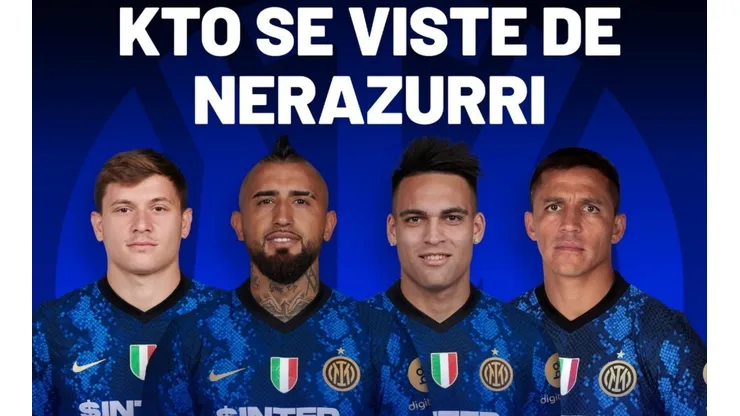 La empresa de apuestas firmó un contrato de dos años con Inter de Milán para aumentar su visibilidad
