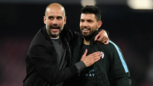 Guardiola y el Kun compartieron mucho tiempo en el City