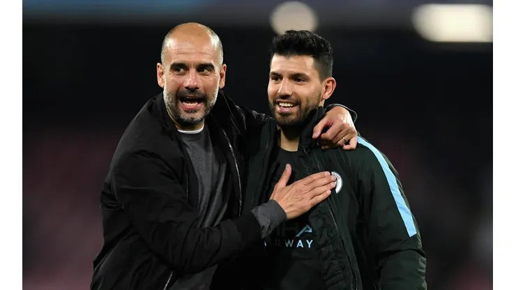 Guardiola y el Kun compartieron mucho tiempo en el City