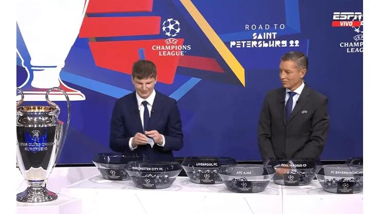 El tremendo error que se vivió en el sorteo de la Champions League.