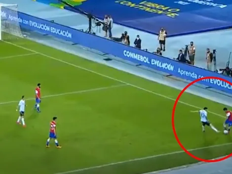 Messi y Maripán se vuelven a encontrar tras el inolvidable regate