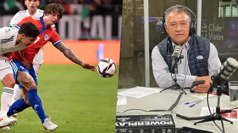 Joaquín Montecinos cumplió un importante papel en el buen empate cosechado por la selección chilena ante México en Estados Unidos