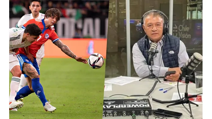 Joaquín Montecinos cumplió un importante papel en el buen empate cosechado por la selección chilena ante México en Estados Unidos