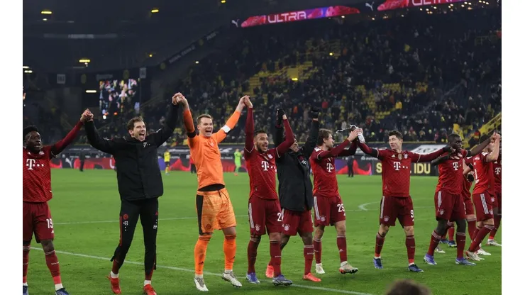 Bayern Múnich y Borussia Dortmund son el primero y segundo de la Bundesliga.