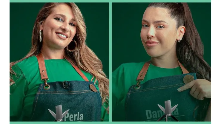 Perla Ilich y Daniela Aránguiz, del equipo verde en la tercera temporada de El Discípulo del Chef.