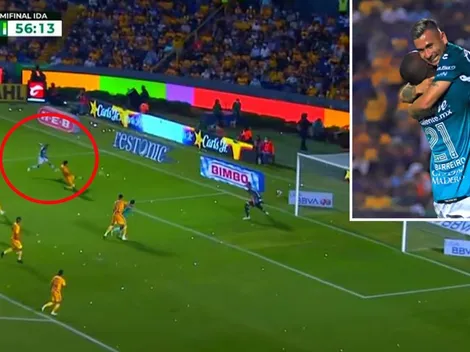 ¡Golazo! Meneses marca con zurdazo, pero Tigres lo da vuelta