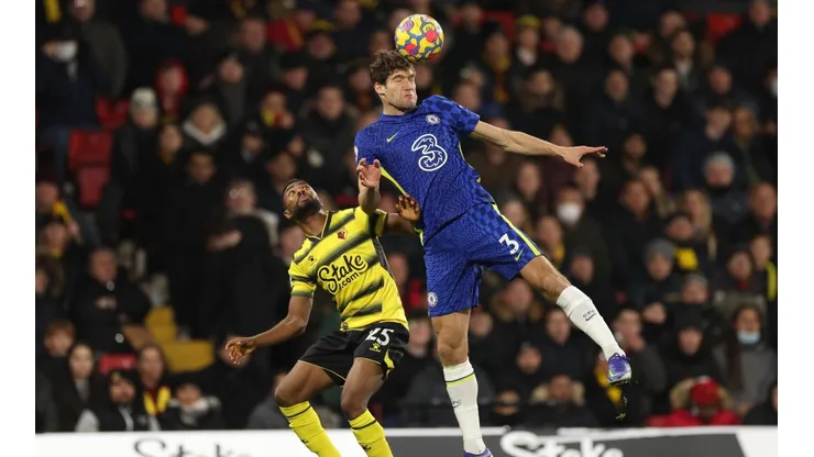 Marcos Alonso fue fundamental para poder dar rápida asistencia.