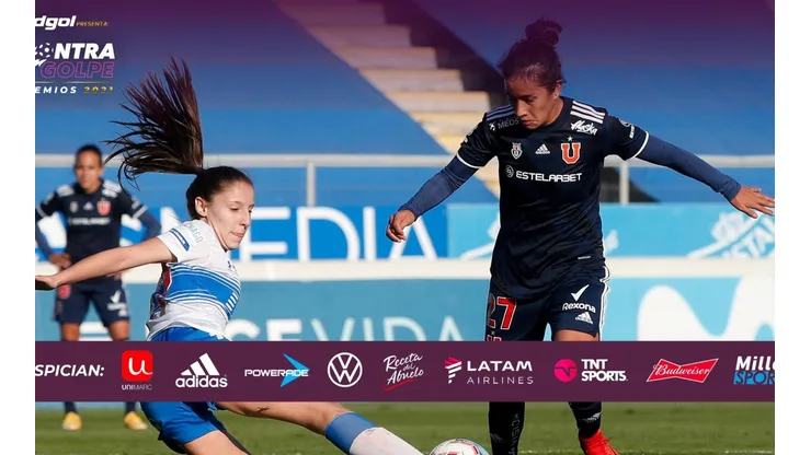 En los Premios Contragolpe, la Gala del Fútbol Femenino de Chile, también se puede votar por el mejor gol de la temporada 2021.