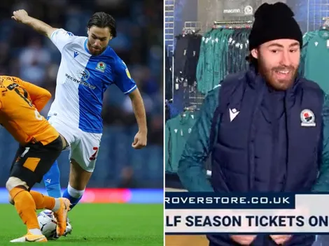 Brereton se abriga más que hijo único en comercial de Blackburn