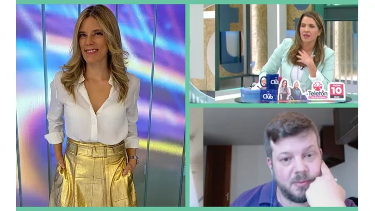 Mónica Rincón junto a Monserrat Álvarez y Johannes Kaiser.