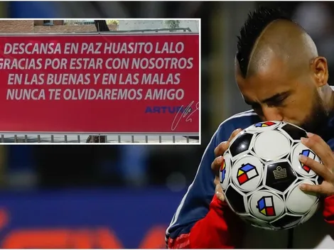 Vidal manda a instalar un lienzo en el último adiós al Huaso Lalo