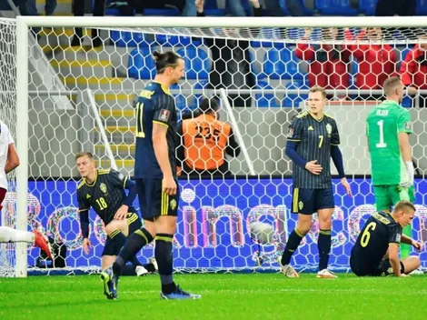 Georgia le amarga la vida a Suecia en regreso de Zlatan