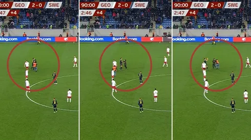 Así reaccionó Zlatan Ibrahimovic cuando se le acercó el hincha.