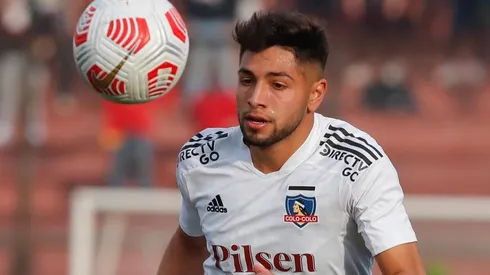 Jeyson Rojas, capitán de Colo Colo y a la cabeza de la patrulla juvenil ante Audax Italiano.