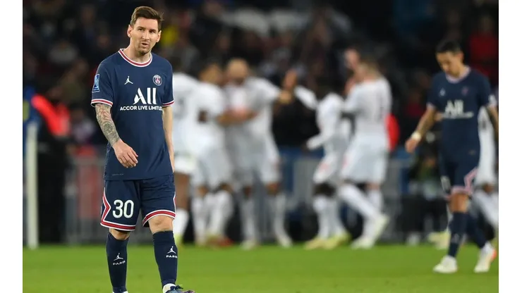 Lionel Messi llegaba con molestias físicas en el partido ante el Lille.