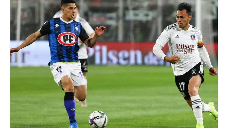 Gabriel Suazo afirma que Colo Colo no es favorito para el partido ante Universidad Católica.