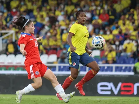 La selección chilena femenina tropieza en su visita a Colombia