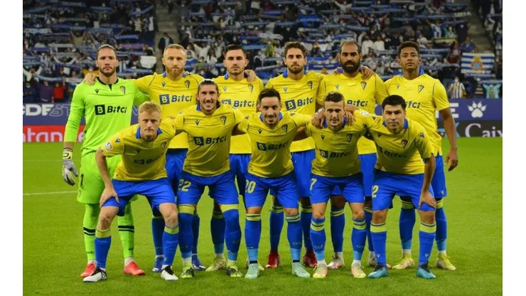 Tomás Alrcón fue titular en la derrota de Cádiz ante Espanyol.