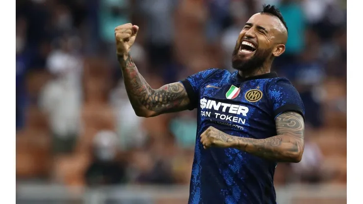 Vidal de la partida en Inter