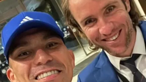 La divertida celebración de Gary Medel fue motivo de alegría para Cristina Morales quien aprovechó de molestarlo por redes sociales.