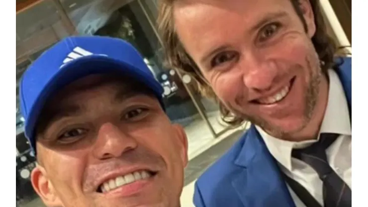 La divertida celebración de Gary Medel fue motivo de alegría para Cristina Morales quien aprovechó de molestarlo por redes sociales.