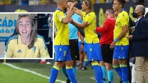 Pedro Benito cumplió su sueño al debutar en el Cádiz