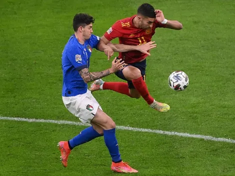 España da el golpe ante Italia en la Nations League