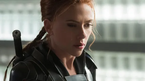 Scarlett Johansson en Black Widow.