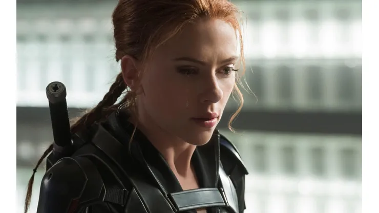 Scarlett Johansson en Black Widow.