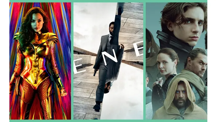 Wonder Woman 1984, Tenet y Dune fueron algunas de las películas que se vieron afectadas por la decisión de lanzamientos simultáneos en cines y HBO Max.