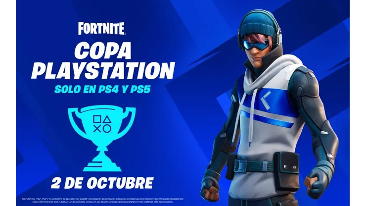 Fortnite tendrá copa exclusiva para PlayStation: fecha y premios