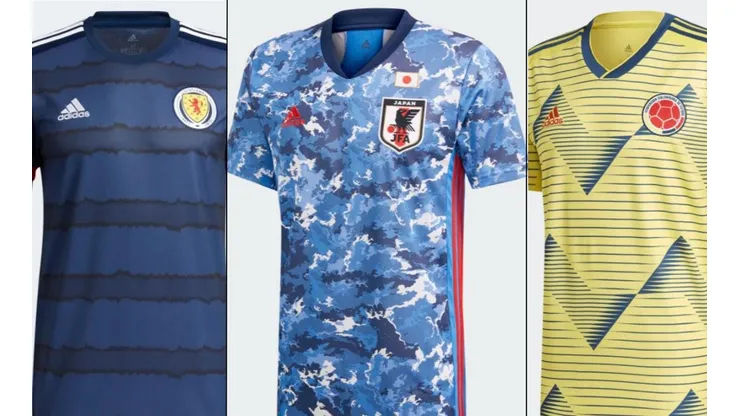 Camisetas adidas en el mundo