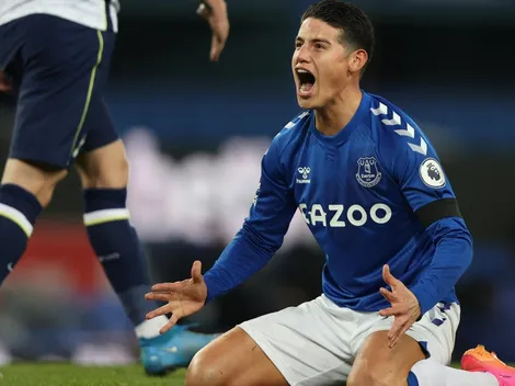 James Rodríguez se despide de Everton con emotivo mensaje
