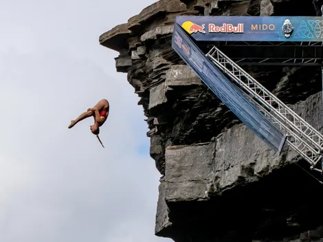 Hacen historia en el Red Bull Cliff Diving World Series