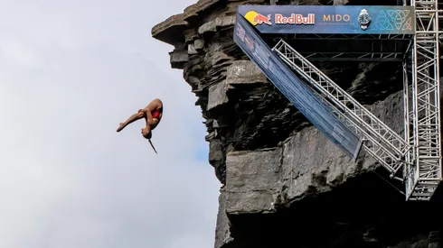 Los acantilados de Downpatrick Head en Irlanda fueron testigo de un gran momento para Rhiannan Iffland.