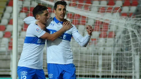 Zampedri celebrando frente a Curicó