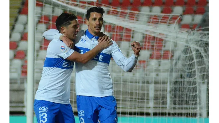 Zampedri celebrando frente a Curicó