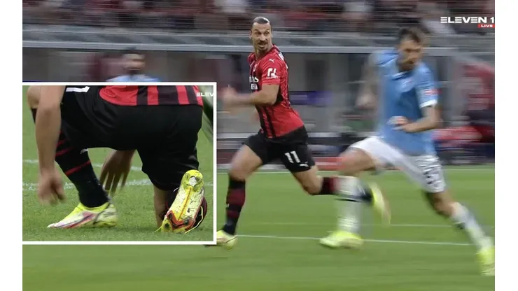 Zlatan volvió a anotar en el AC Milan