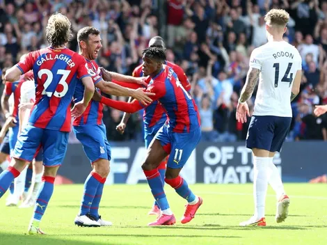 Crystal Palace da un baile y le quita el invicto al Tottenham