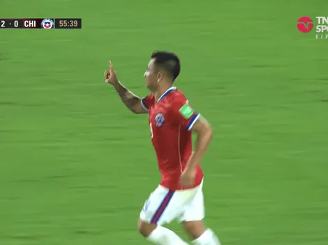 Gol de Chile: Jean Meneses abre la esperanza contra Colombia