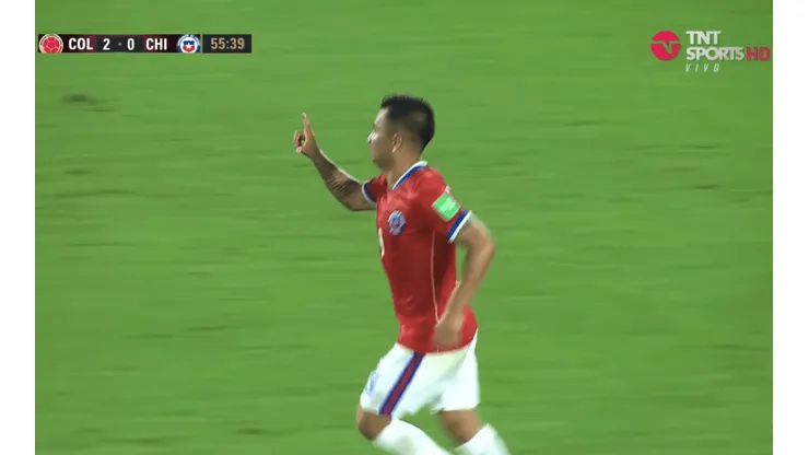 Takeshi descuenta para la Roja ante Colombia.