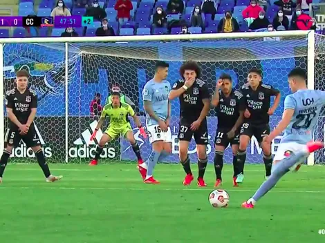 ¡Golazo! Sepúlveda clava zurda infernal a Colo Colo