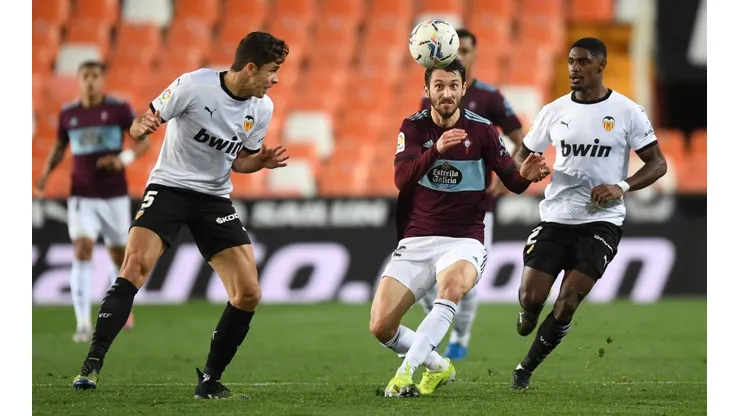 Ferreyra jugando por Celta de Vigo