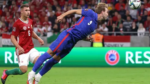 Harry Kane marcó uno de los cuatro goles de Inglaterra