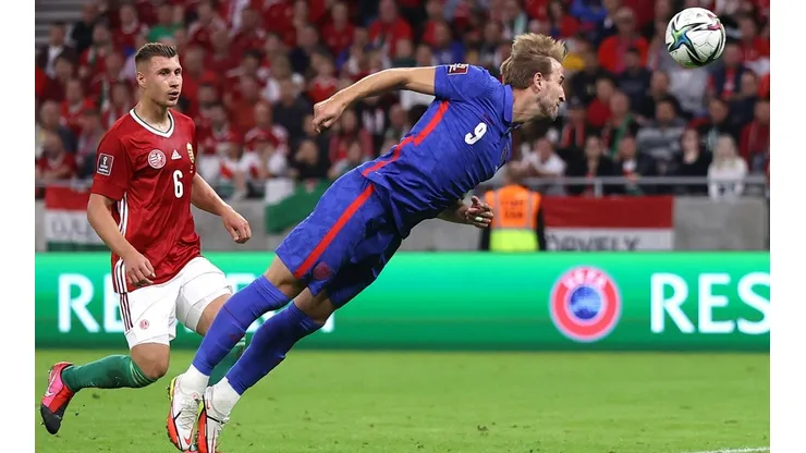 Harry Kane marcó uno de los cuatro goles de Inglaterra