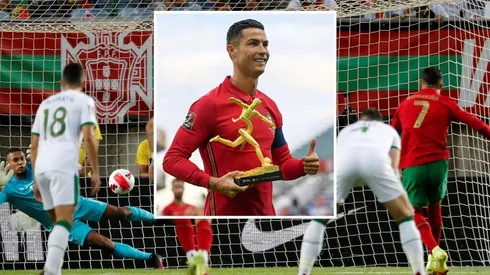 Cristiano Ronaldo no pudo frente al arquero de