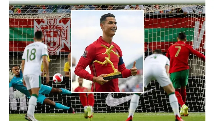 Cristiano Ronaldo no pudo frente al arquero de