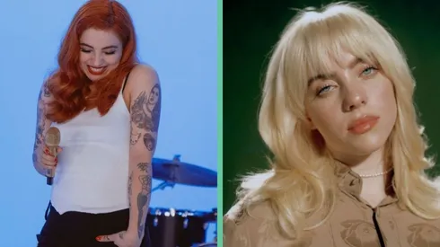 Mon Laferte y Billie Eilish, dos de las artistas más exitosas de la actualidad.