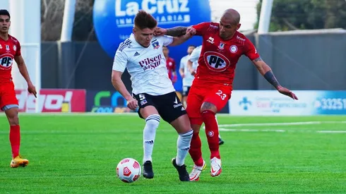 Colo Colo ante La Calera en el Nicolás Chahuán Nazar.